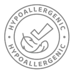 badge hypoallergénique