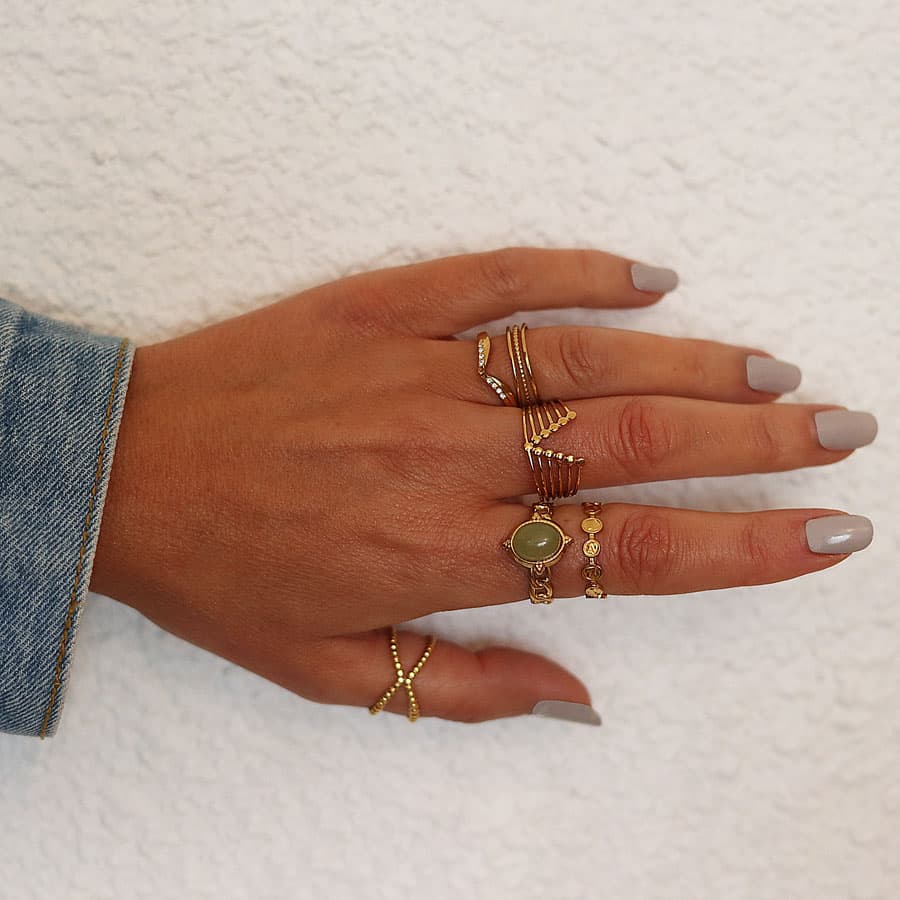 Bague "Aventurine"