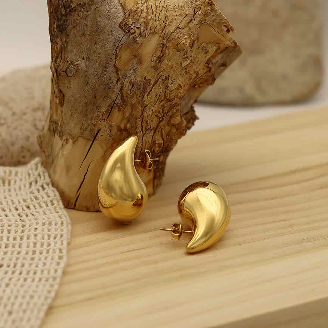 Boucles "Drop" Gold