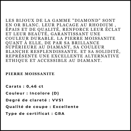 Collier ras de cou "Diamond"