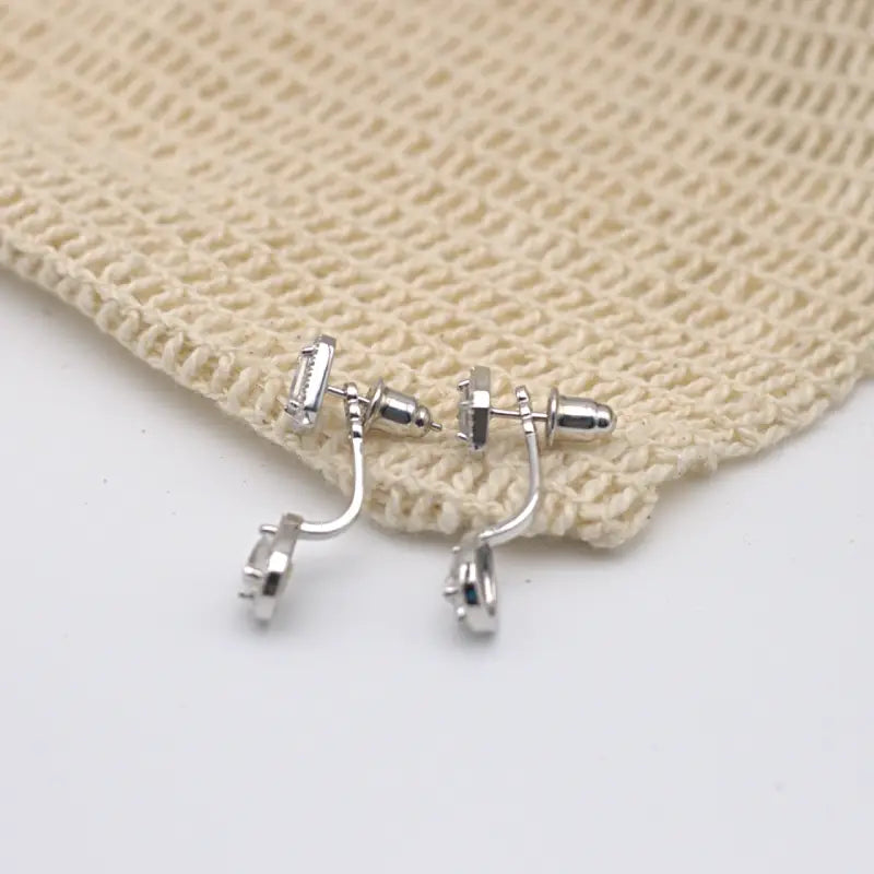 “Diamond” earrings