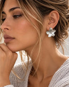 Boucles d'oreilles fleur - Marisela